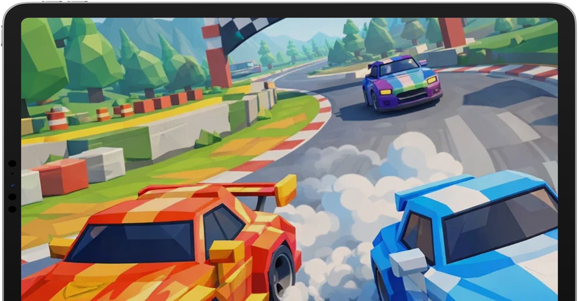 Lena AI learning app on tablet